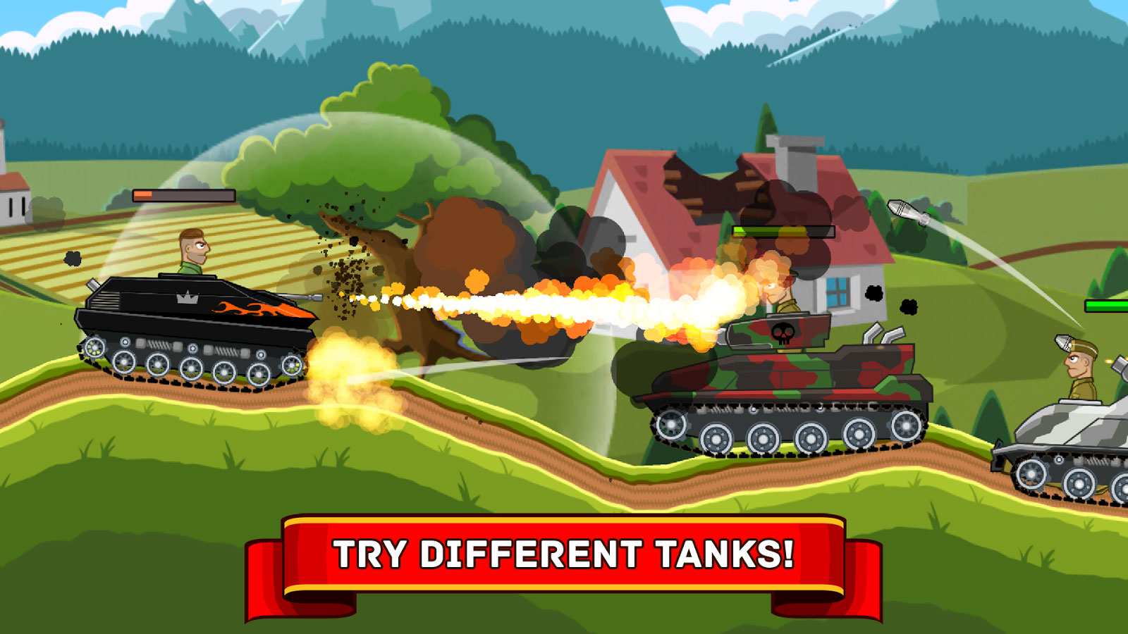 Tank Stars - Hills of Steel download the new for android