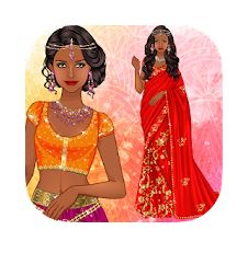 Indian Sari dress up‏